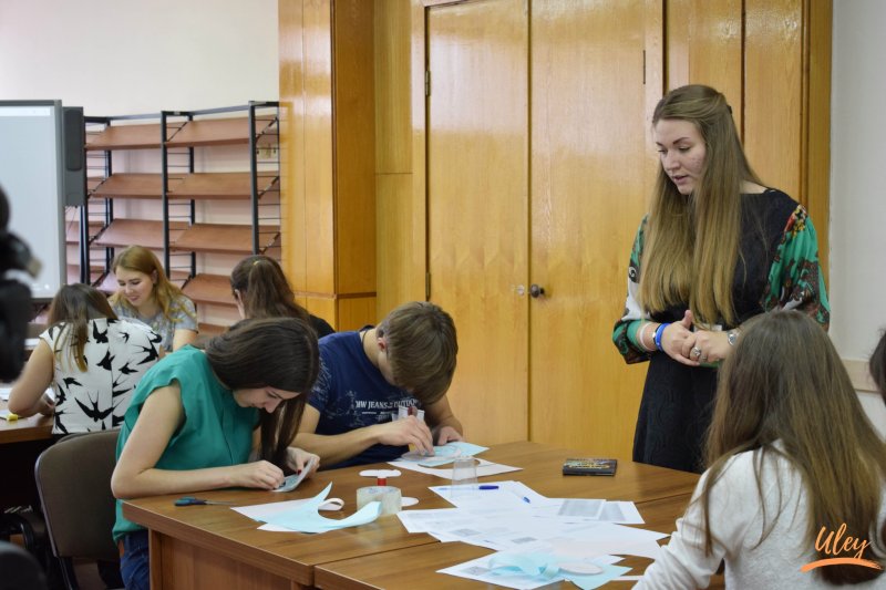 Во второй день  чемпионата  профессионального мастерства «WorldSkills» студенты УлГПУ показывали мастерство в организации внеурочной деятельности