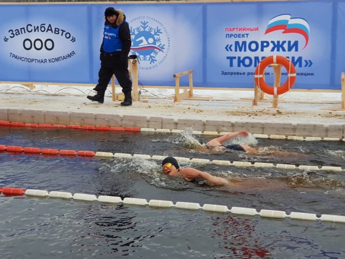 Доцент УлГПУ Анна Барбитова вошла в число призеров Первого лично-командный чемпионат России по зимнему плаванию, завоевав «серебро» и «бронзу»
