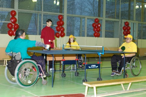 В УлГПУ прошло спортивно-оздоровительное мероприятие с участием инвалидов-колясочников «Присоединяйтесь!»
