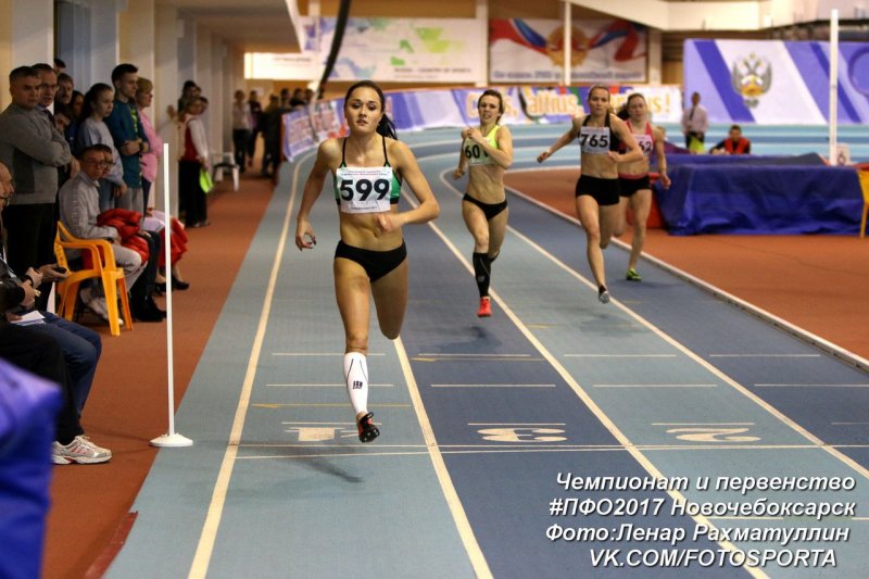Студентка УлГПУ Татьяна Зотова стала двухкратной победительницей первенства Приволжского федерального округа по легкой атлетике