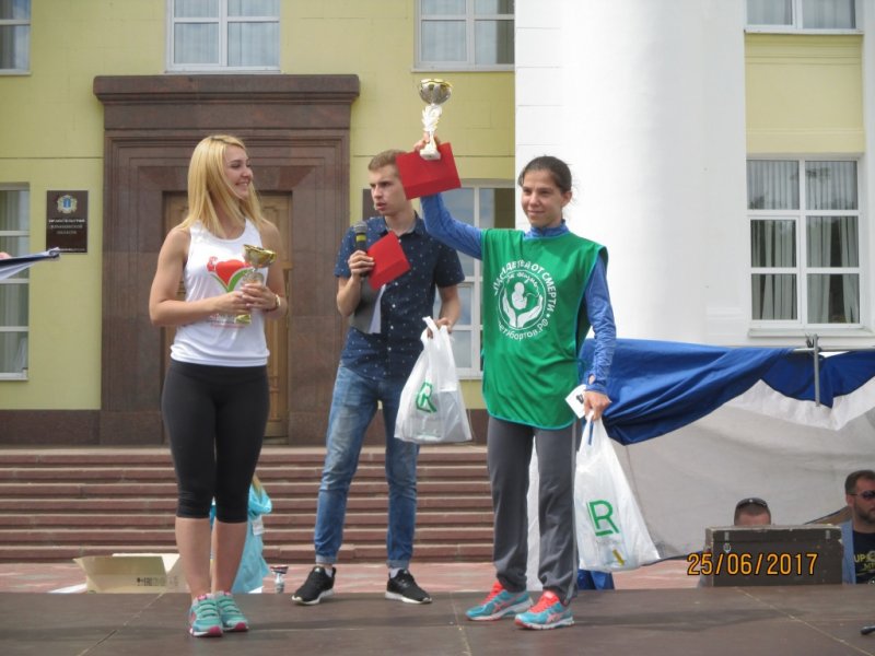 Студентка УлГПУ Галина Камалетдинова победила в индивидуальном благотворительном  забеге, организованном фондом «Дари добро» и Дирекцией добрых дел