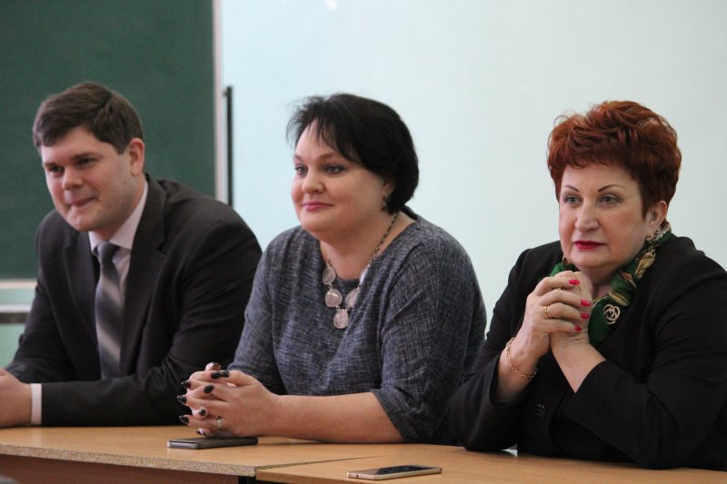 На факультете иностранных языков УлГПУ   прошёл Урок успеха от первого заместителя председателя правительства Ульяновской области Екатерины Уба