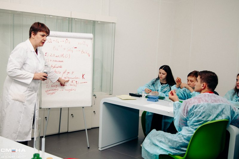 Учащиеся и преподаватели УлГПУ приняли участие  в образовательной программе «Наука и интеллект» во всероссийском детском центре «Смена» (Анапа)