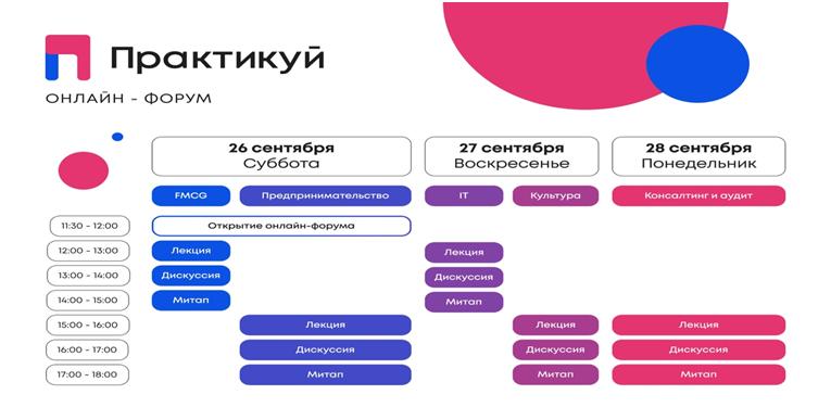 26-28 сентября Ассоциация студентов и студенческих объединений (г. Москва) проводит онлайн-форум «Практикуй!»