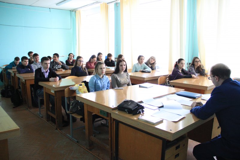 В УлГПУ прошла встреча представителя отдела прокуратуры Ульяновской области со студентами 