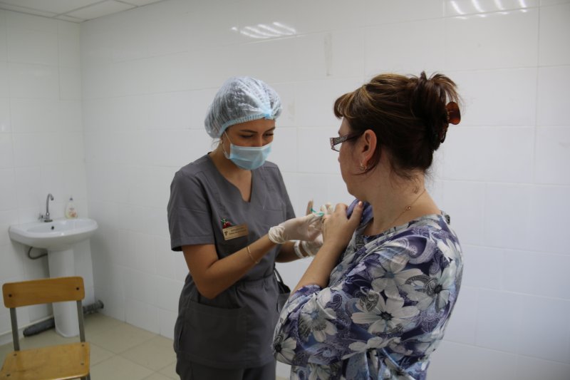 В УлГПУ организована выездная вакцинация от коронавирусной инфекции