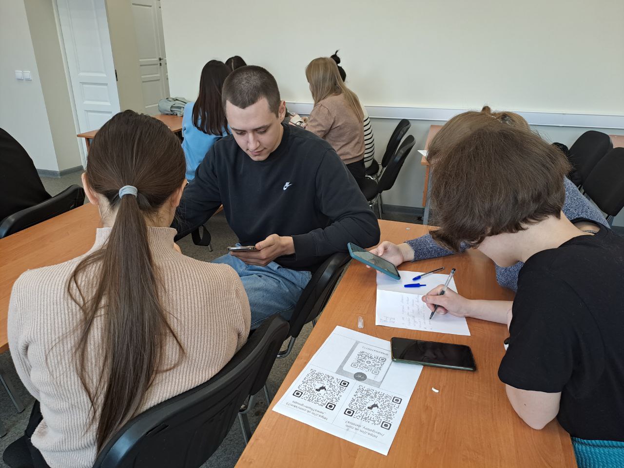 На базе Кванториума студенты УлГПУ познакомились с профессией советника по воспитанию