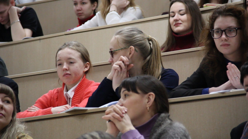 В УлГПУ прошла открытая лекция на тему «Сайентологи. Между верой и мошенничеством»