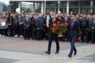 В День солидарности в борьбе с терроризмом представители УлГПУ приняли участие в митинге, посвященном памяти жертв террористического акта в Беслане