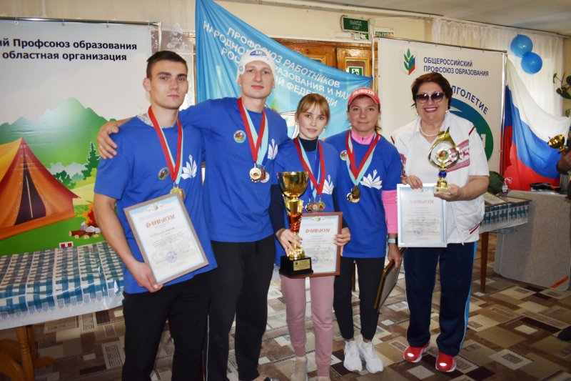 Команда сотрудников и обучающихся УлГПУ им. И.Н. Ульянова заняла второе место на областном профсоюзном туристическом слёте