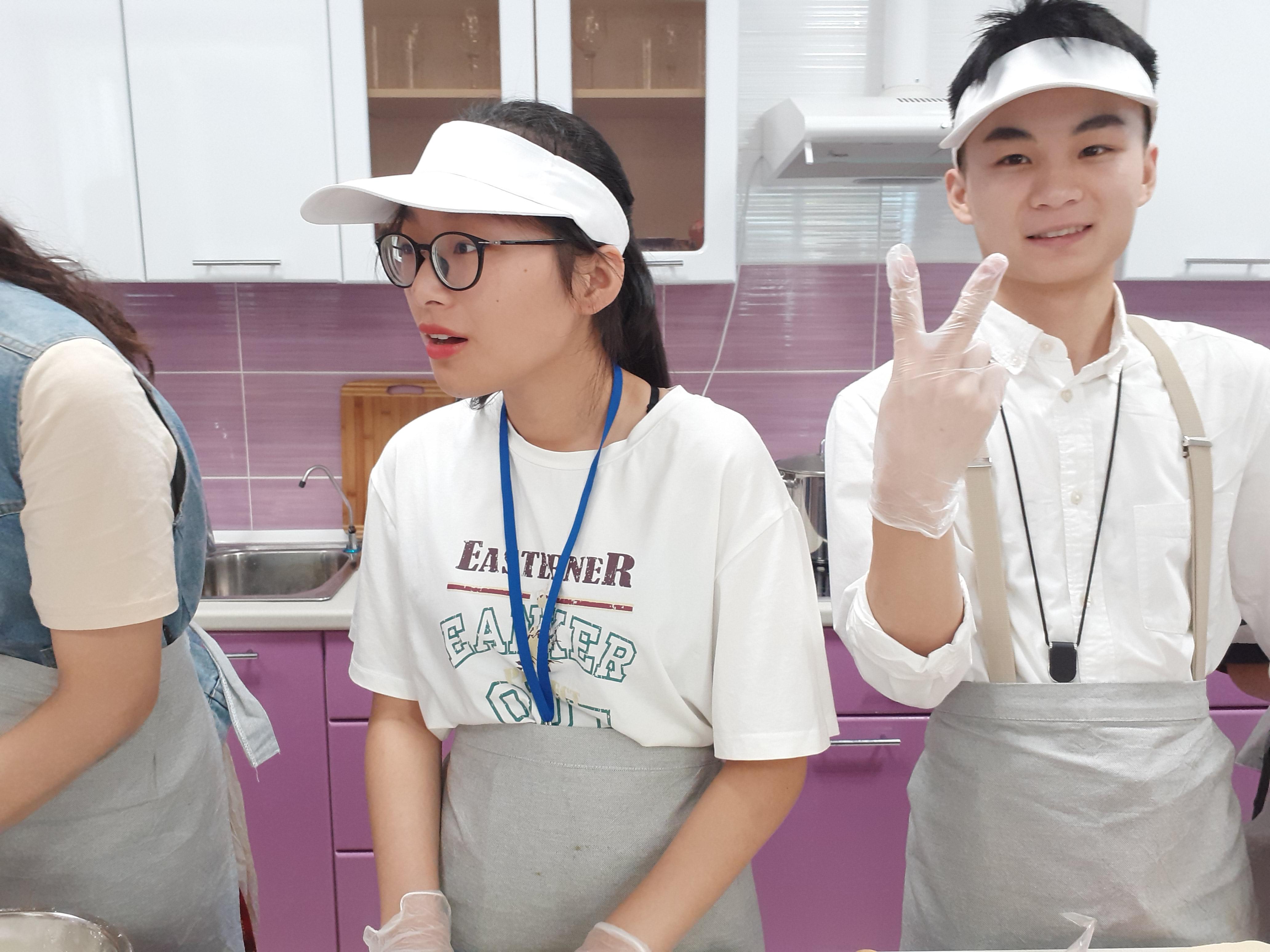 Китайские студенты познакомились с русской кухней на базе кафедры технологий профессионального обучения УлГПУ
