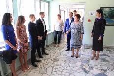 В УлГПУ прошла встреча с директором Центрального музея физической культуры и спорта Еленой Истягиной-Елисеевой