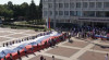 Студенты УлГПУ развернули 50-метровый флаг России и приняли участие в  акции в поддержку специальной военной операции