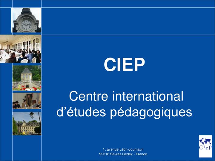 23 апреля Международный центр педагогических исследований (CIEP, г. Севр, Франция)   проводит тестирование уровня владения французским языком студентов УлГПУ